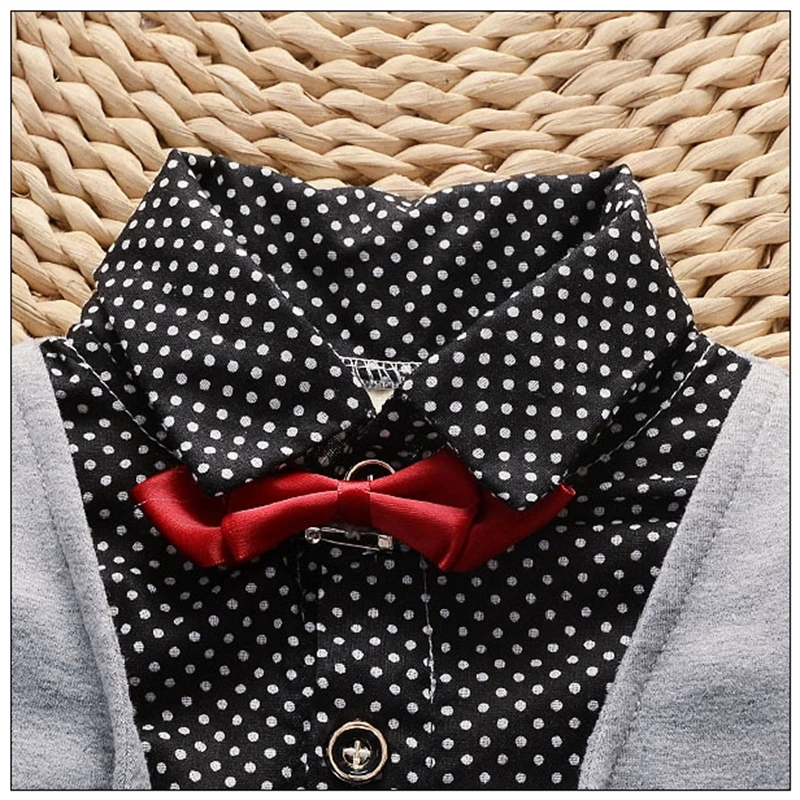 New Spring Autumn Baby Clothes Boys Gentleman Suit Children Fashion Jacket Pants 2Pcs/Set Toddler Casual Costume Kids Tracksuits