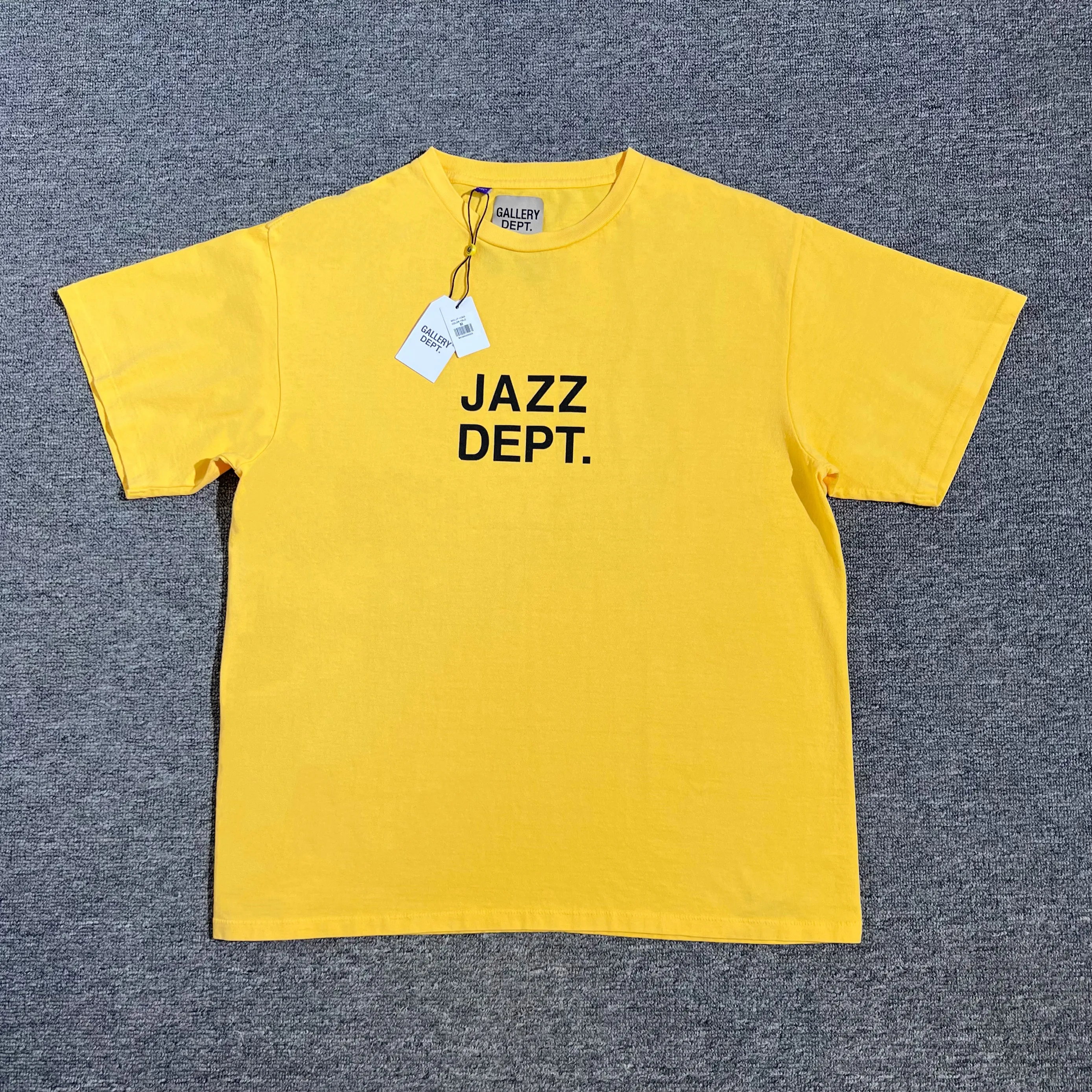 

Футболка JAZZY TEE с принтом, повседневная, летняя, модная, с круглым вырезом, стандартный крой, бренд GeIIark Dept