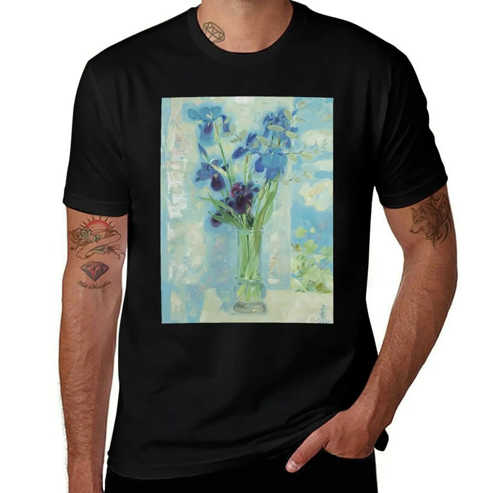 

Le Pho - Fleurs - Post-Impressionism T-Shirt basketball graphic tees summer tops shirts graphic tees korean fashion mens clothes