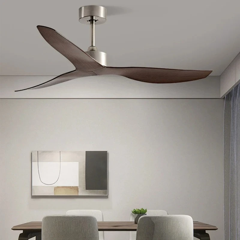 

High wind power living room dining room home minimalist retro fan, silent variable frequency commercial lightless electric fan