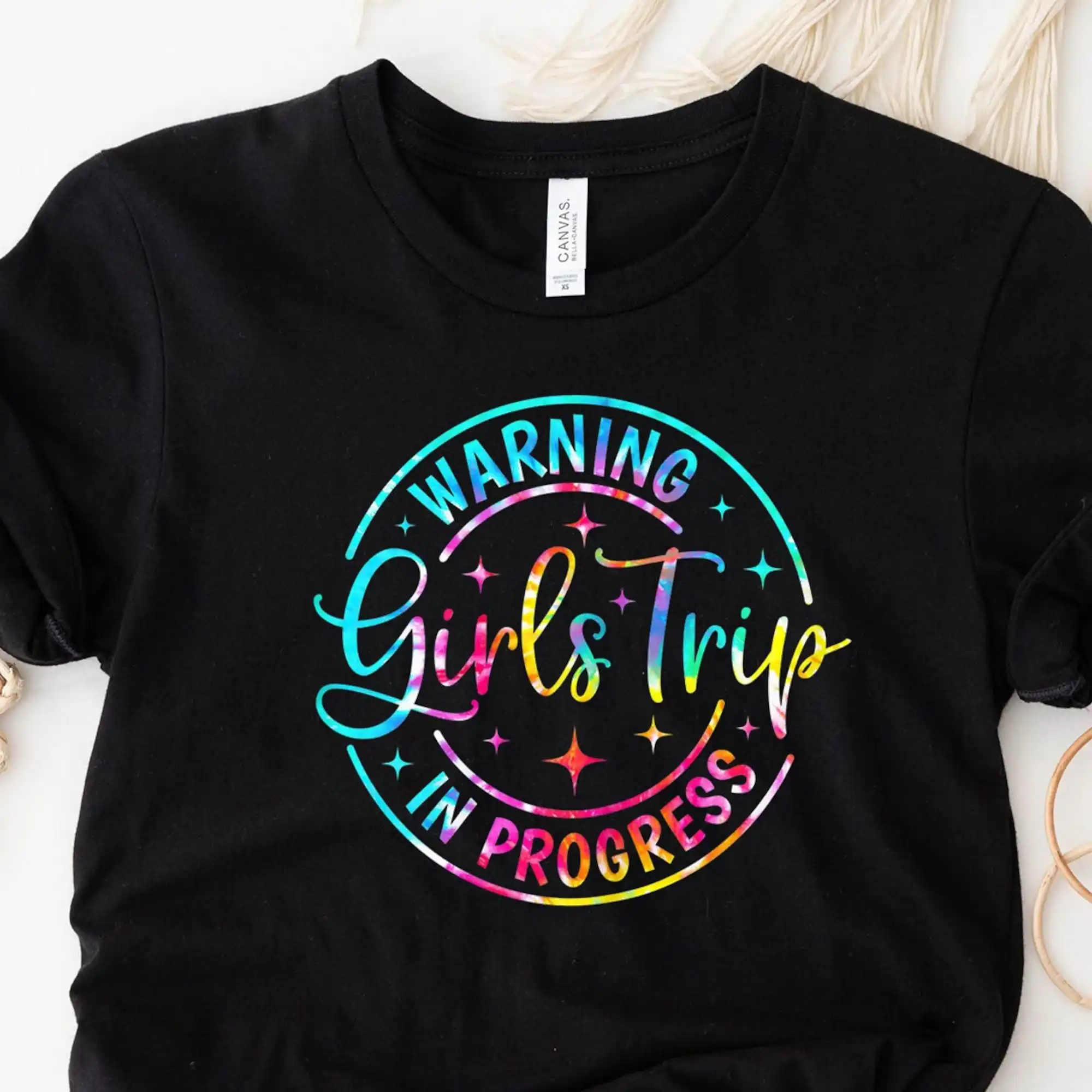 Girls Trip Shirts, Cheaper Than Therapy 2023 Weekend Girls Night Out Vacation Besties