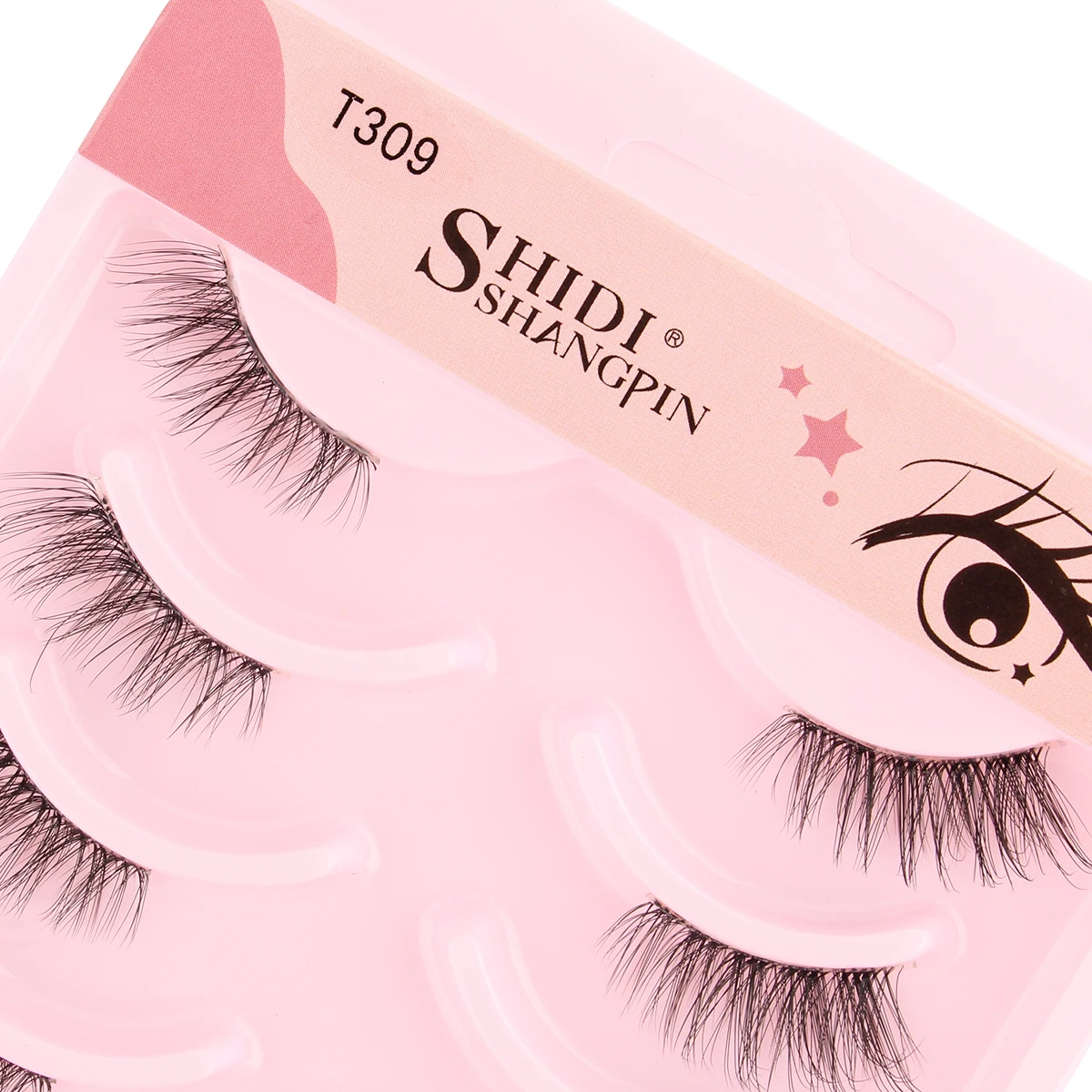 10 Pairs Natural Manga Lashes Soft Eyelashes Thick False Eyelashes Manga Eyelashes Daily Dating Makeup Eyelashes Lashes Wispy