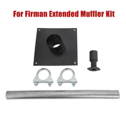 For Firman Honda Generator Exhaust Extension Silencer Kit with Wall Mounted Installation Kit