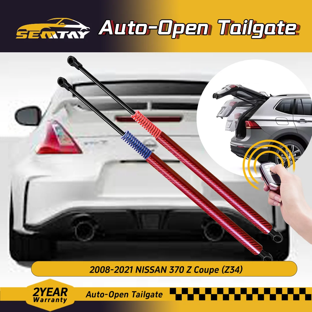 SEMTAY Automatic Lifting Trunk Struts with NISSAN 370 Z Coupe (Z34) 2008-2021 Rear Tailgate Boot Lift Supports