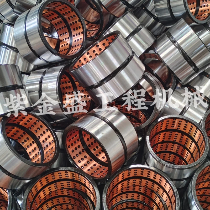 100MM Excavator bucket  horse-drawn head bushing hook machine alloy hole wear-resistant copper general steel sleeve digger