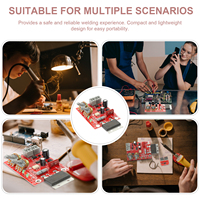 Digital Display Spot Welder Control Board Single Chip Time Current Controller Panel Diy Welding Equipment Spot Welders Welding