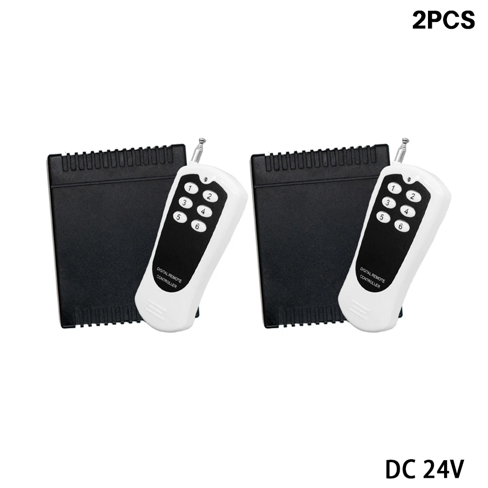 

2 комплекта 6-канальных умных реле TUYA WiFi и пультов дистанционного управления. Переключатель DC 12В / DC 24В