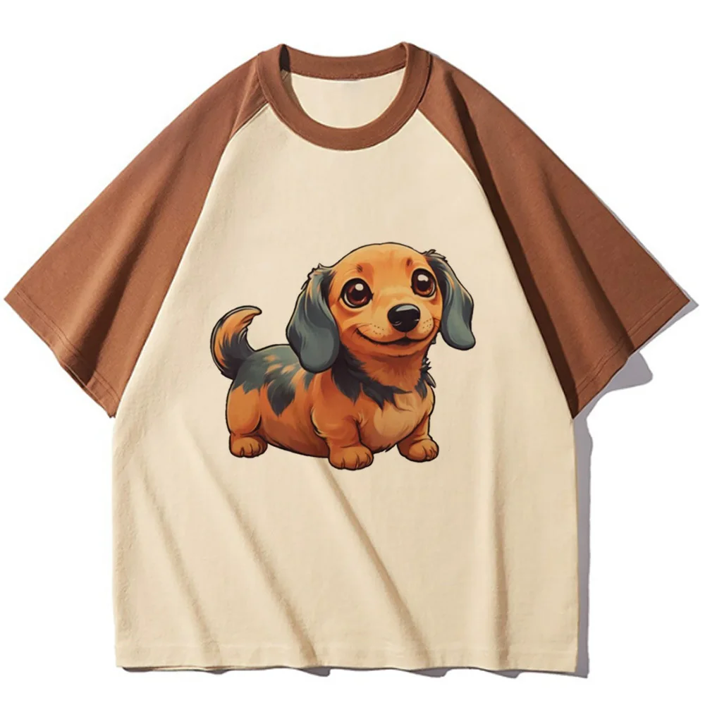 Perro Salchicha Tee women Y2K t-shirts girl manga 2000s harajuku clothing