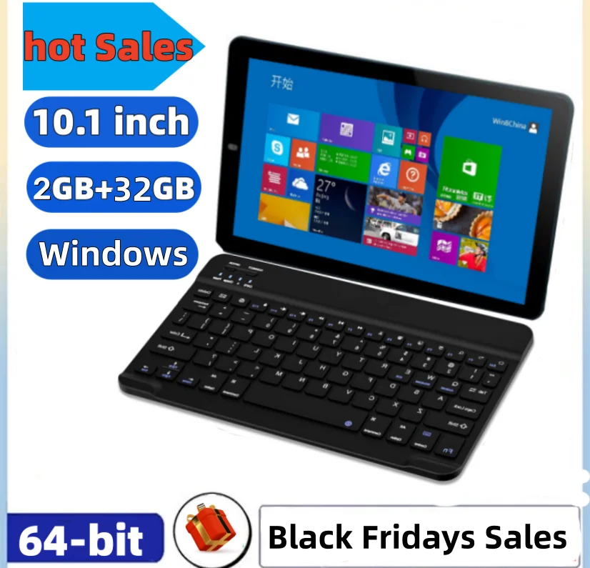 대규모 할인 행사! 10.1인치 태블릿 PC, 8GB RAM, 128GB ROM, 64비트 Windows 10, DS102 쿼드 코어 프로세서, 1280x800 IPS 디스플레이, 미니 HDMI 지원, 듀얼 카메라.
