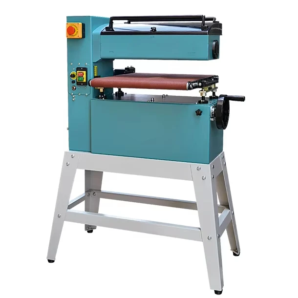 

18 Inch Variable Speed Industrial Drum Sander High Motor Adjustable Height Carpentry Belt Sander with Dust Bag