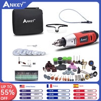Dremel Mini Electric Drill Engraver Rotary Tool Polishing Machine 260W Power Tool Variable Speed Engraving Pen With Accessories