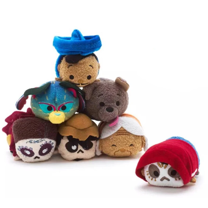 9cm Kawaii Coco Tsum Tsum Plush Doll Miguel Hector Ernesto de la Cruz Figure Soft Plush Tsumtsum Figure Toy