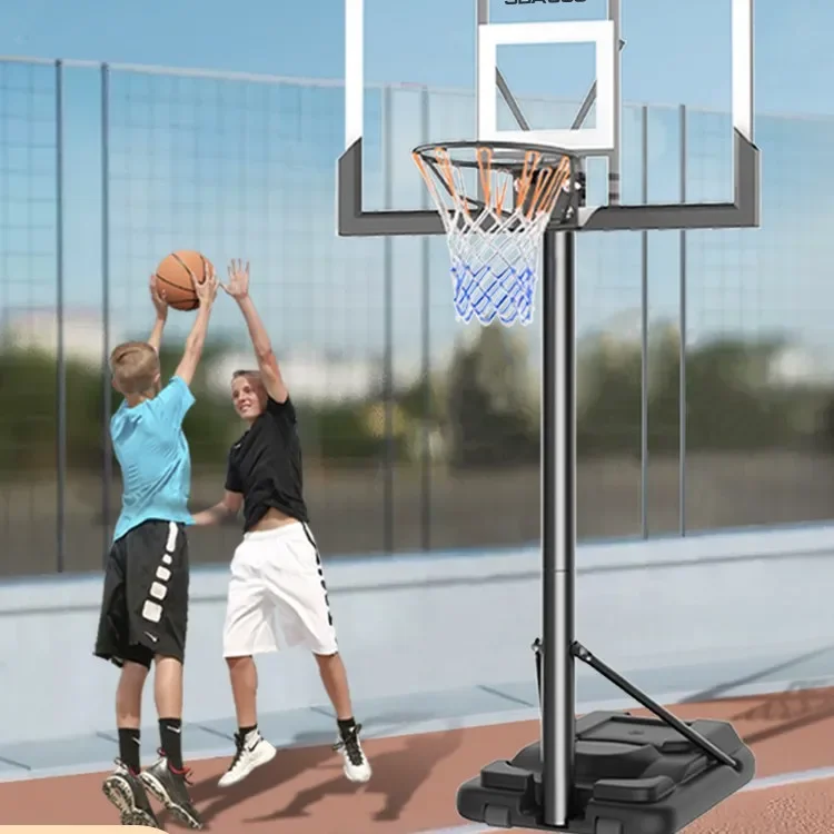 Outdoor basketball hoop, household lifting children's basketball hoop, adult standard outdoor indoor youth