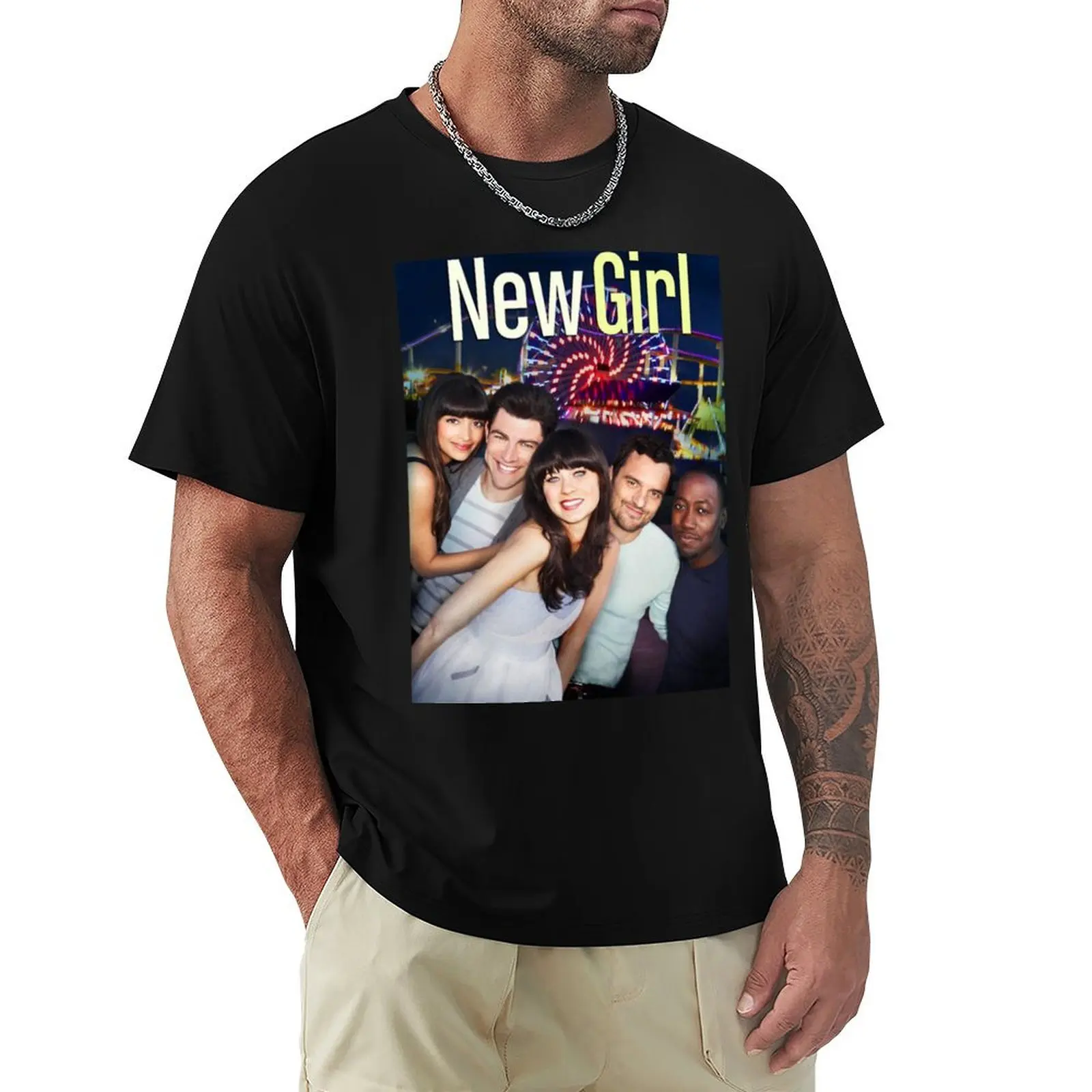 

Nick Miller T-Shirt korean fashion blue lock new gifts and t-shirts baggy shirts mens t shirts