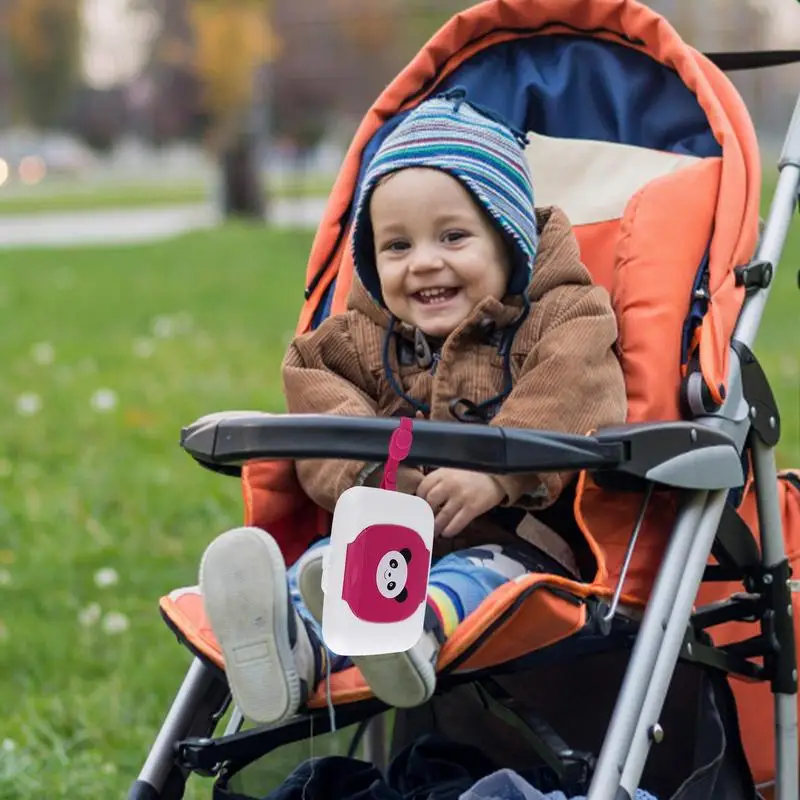 Custodia per salviette per neonati custodia per salviette umidificate per bambini borsa per salviette umidificate riutilizzabile custodia per salviette da viaggio utile per esterni per neonati e adulti