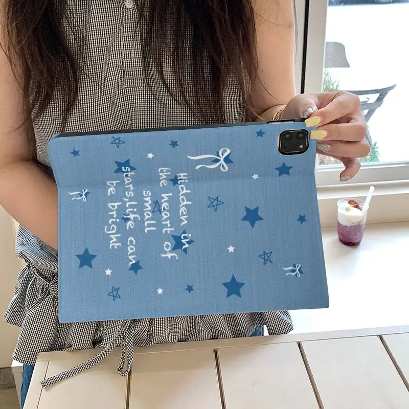 ins Cowboy Star TABLET case for iPad pro 10/11-Inch 2020/6th/7th /8th /Air 3rd/Air 4th/9th gen/Air 5th Gen 2022/Air 11