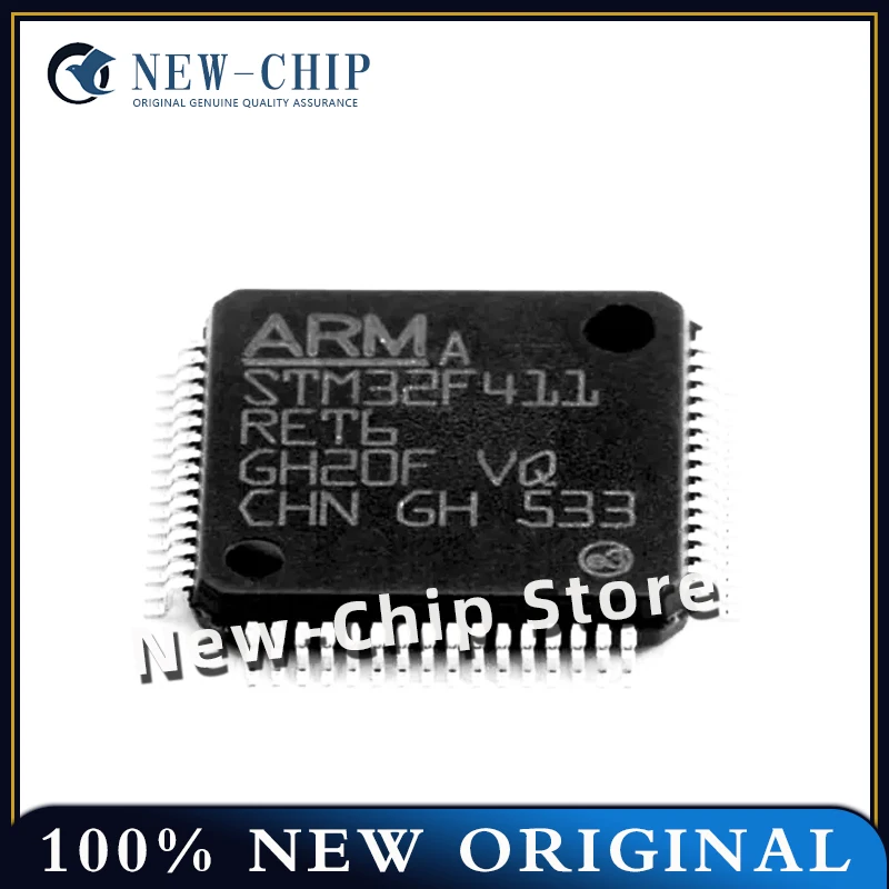 

2 шт.-50 шт./лот STM32F411RET6 STM32F411 LQFP-64 32-битный микроконтроллер MCU чип новый оригинальный