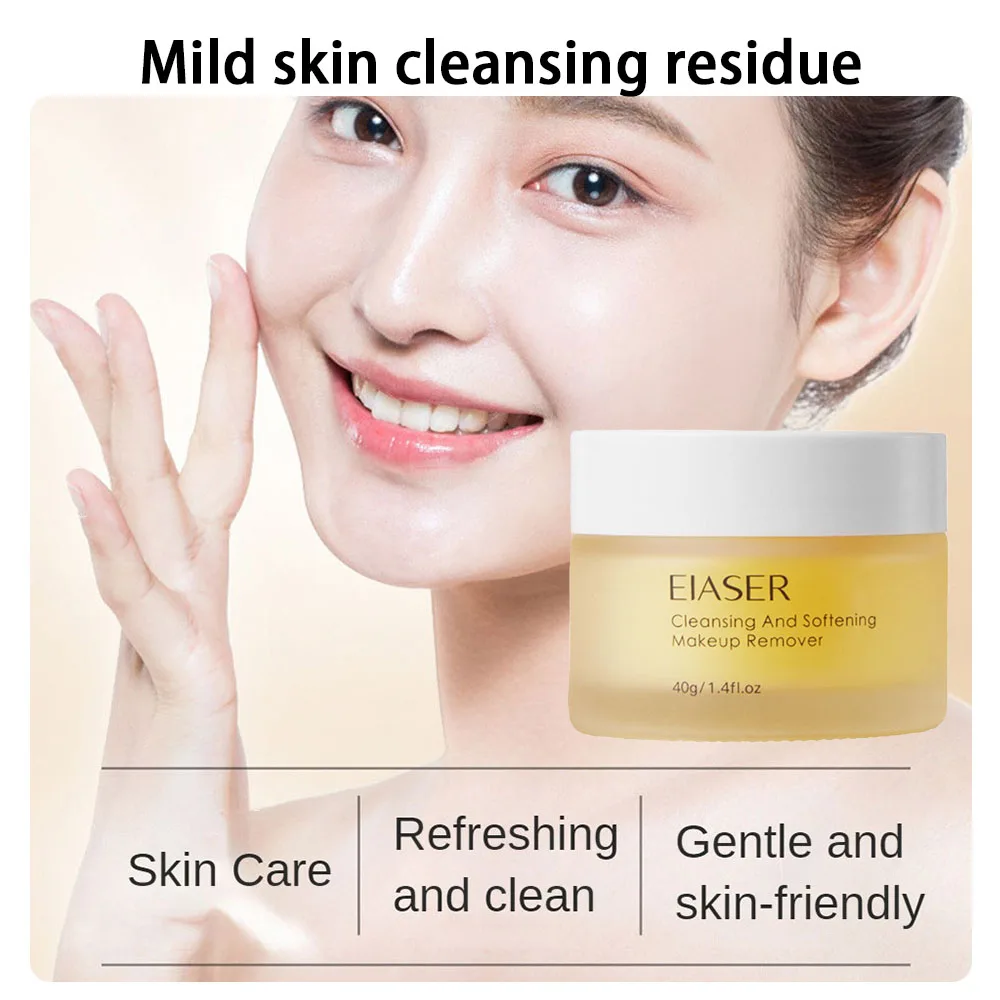 Professional Makeup Remover Balm Moisturizing Fast Emulsification Make Up Remover Gentle Deep Cleansing Facial Remover Cream