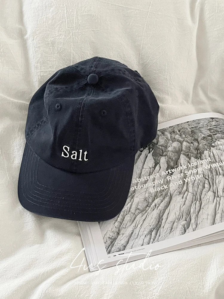 

Spring and summer new sunshade baseball cap simple letter embroidery soft top cap