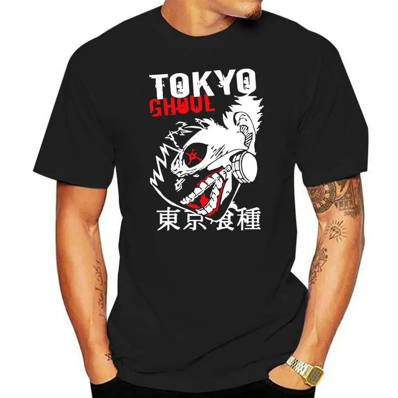 Tokyo Ghoul Inspired Kaneki Ken Anime Manga T-Shirt Sizes Up To 3Xl Harajuku Tee Shirt