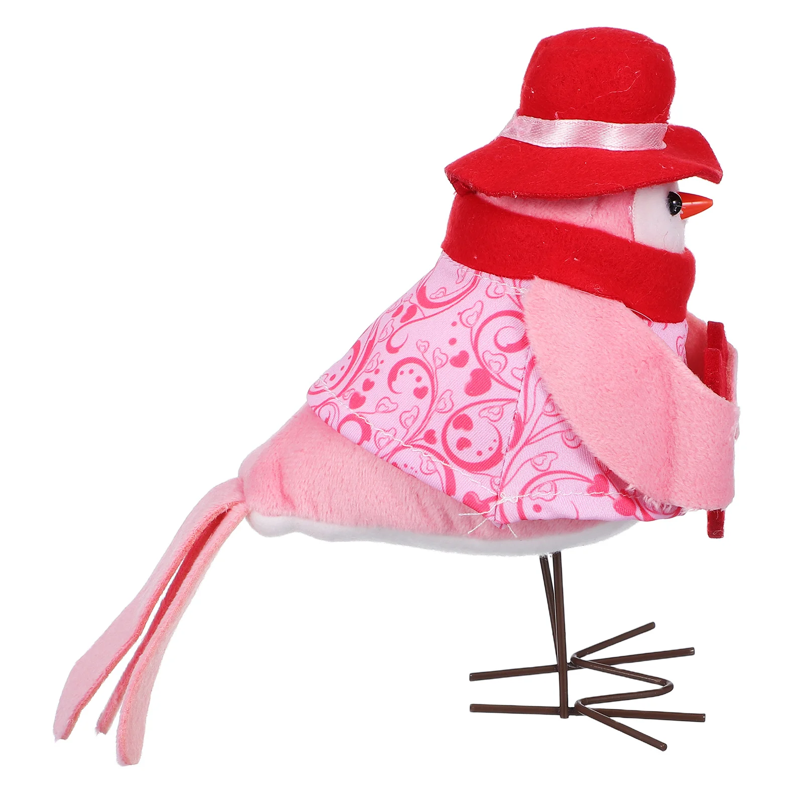 

Valentines Day Love Bird Decoration Cute Simulated Animal Adorn Table Centerpiece Decorative Home Decor Artificial Bird Ornament