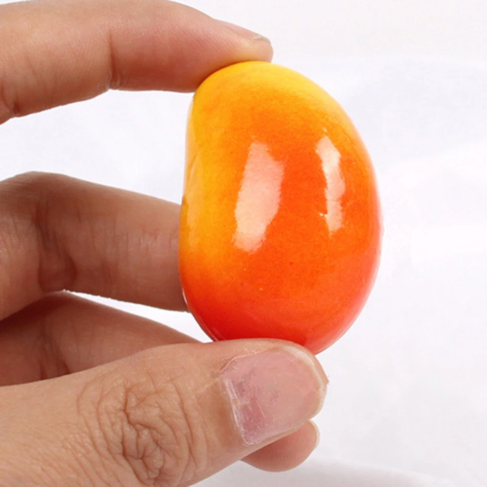 

30pcs Artificial Mango Mini Fruit Models Foam Desktop Decor Simulation Mangos House Photo Props Fake