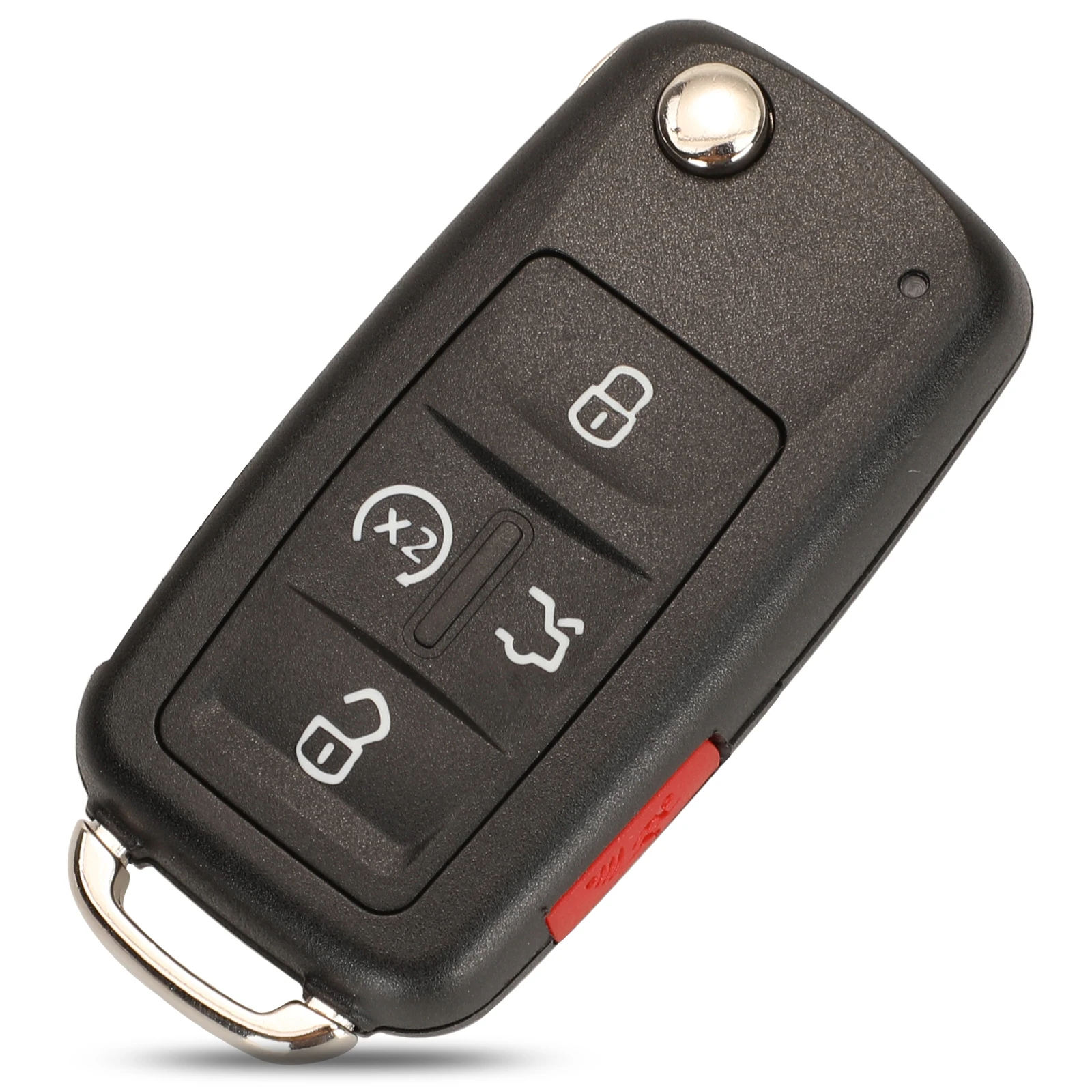 Jingyuqin 10 stücke 2/3/4 Taste Folding Remote Key Shell für VW Tiguan Golf Sagitar Polo MK6 touareg SITZ Switchblade Flip Fall Fob
