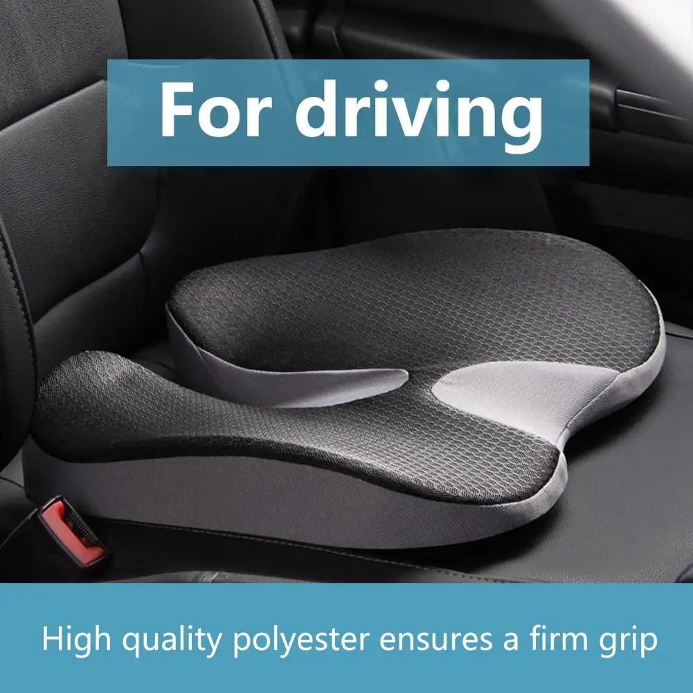 Bantal Kursi ตามหลักสรีรศาสตร์เบาะรองนั่งในรถยนต์ bantal Kursi กดปรับปรุงท่า Relief พื้นผิวนุ่มสำหรับไดรฟ์ทำงาน