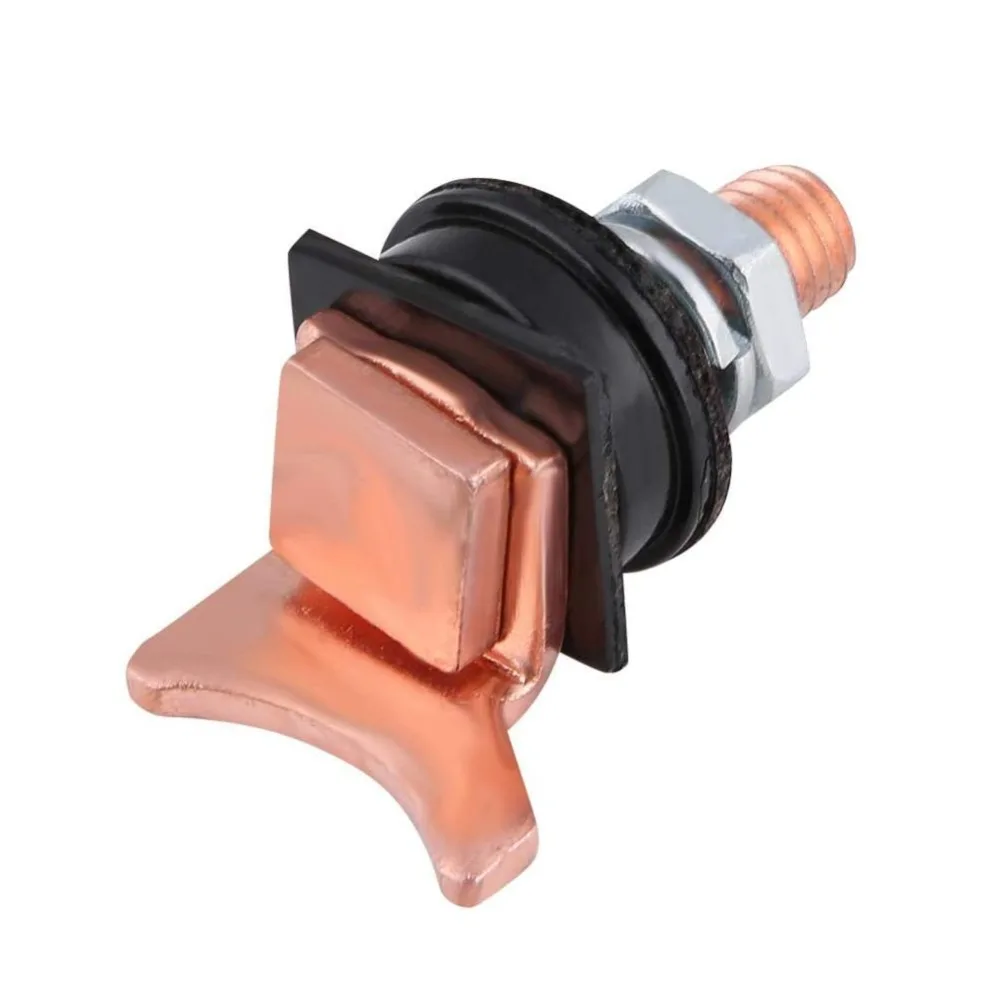 Brass and Steel Starter Solenoid Repair Kit Silver & Black & Copper Heavy Duty Solenoid Plunger Starter Contact Replacement