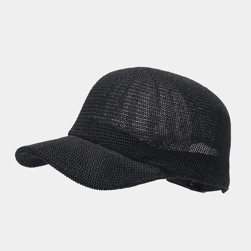 Literarischer Sonnenhut aus festem Papierstroh, verstellbare, atmungsaktive Baseballkappe, UV-Schutz für Damen, Strand, Straße, passende Outfits – Detail 12