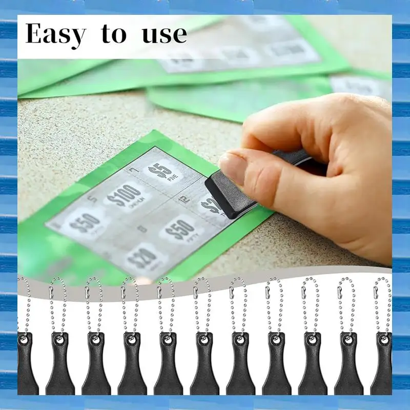 

AT53 Ticket Scratcher Tool Off Tool Keychain Scratcher Scratcher Tool Forlabel Sticker Remover