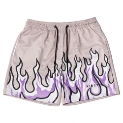 Shorts de malha respirável de secagem rápida para homens, shorts casuais respiráveis para treinamento de basquete e futebol, orgulho, tendência da moda, 2023