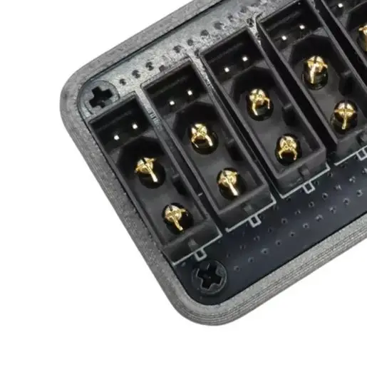 5 Way Power Distribution Board For For XT30 50A High Current PCB For RC Model Robot Car Boat DIY Electronics
