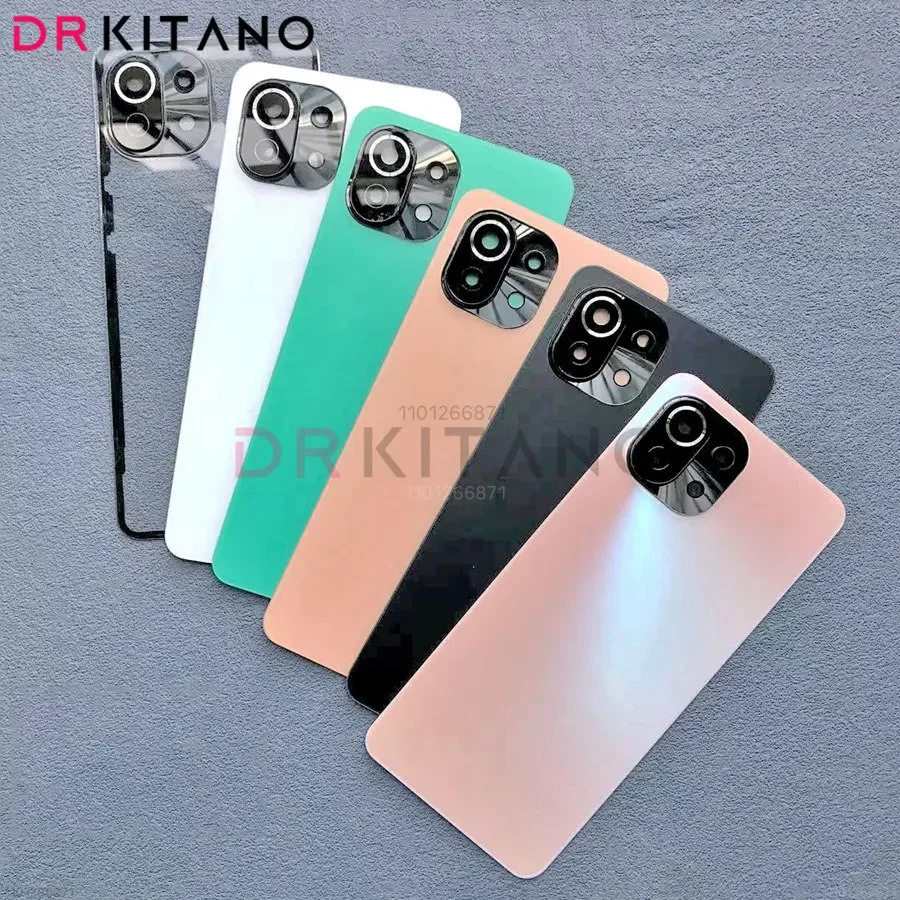 Transparent Clear For Xiaomi Mi 11 Lite 5G Battery Cover Back