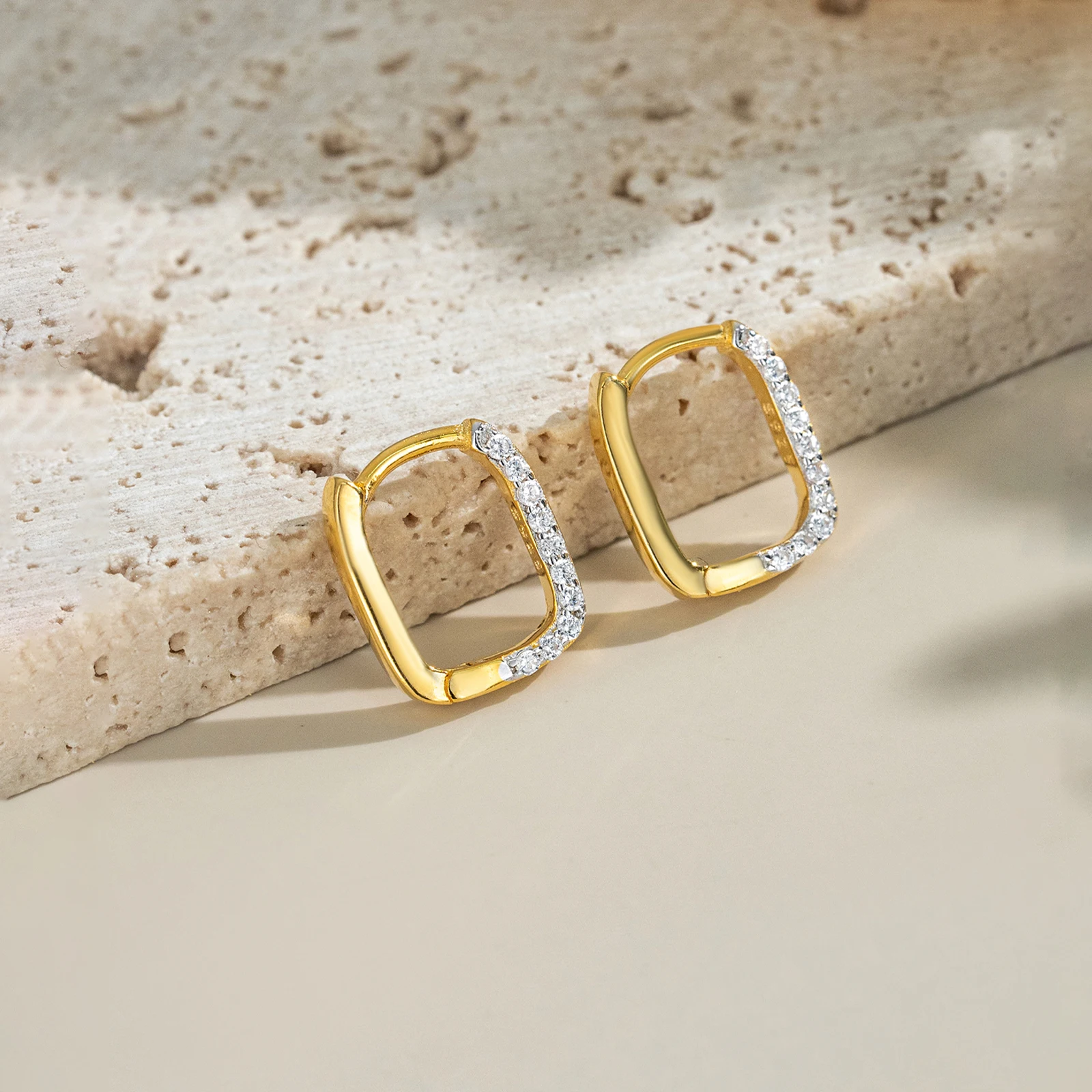 VEWANT femmes 925 en argent Sterling géométrique cerceau boucle d'oreille Huggies Piercing 2025 nouveau Fine délicat bijoux de mariage cadeau