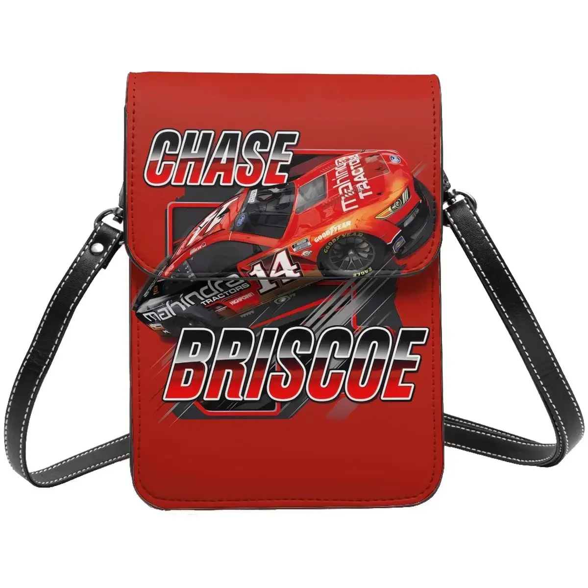 

Chase Briscoe 14, кошелек через плечо, сумка для мобильного телефона, сумка через плечо, кошелек для мобильного телефона, регулируемый ремень