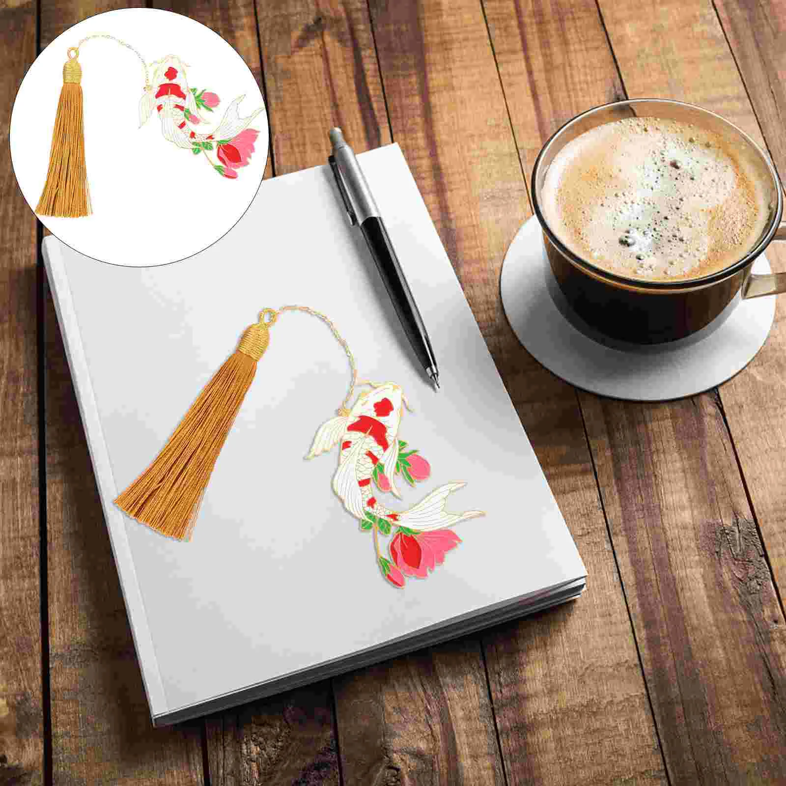 

Bookmarks For Books For Books Bookmark Colorful Students Bookmarker Bookmarks Lucky Alloy Practical Metal with Tassel Creative