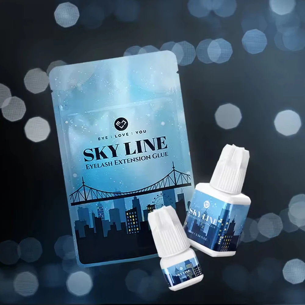 IBeauty SKY Lady กาวสีดํา 5ml แห้งเร็วขนตา Lash กาวขายส่งแต่งหน้า 1 ขวด