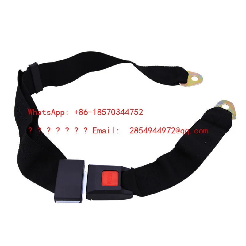 Forklift Seat Seat Belt Two-point Retractable Car Bus Safety Belt for Amusement Equipment