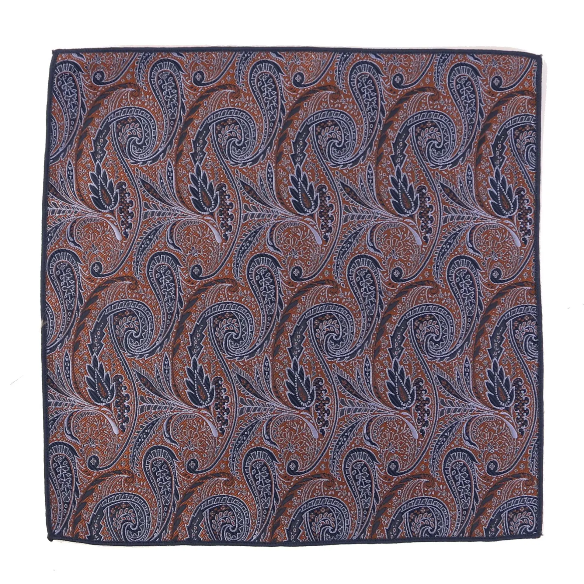 Vintage Paisley Mens Pocket Square British Design Dot Plaid fazzoletto petto asciugamano accessori per abiti moda uomo tasca quadrata