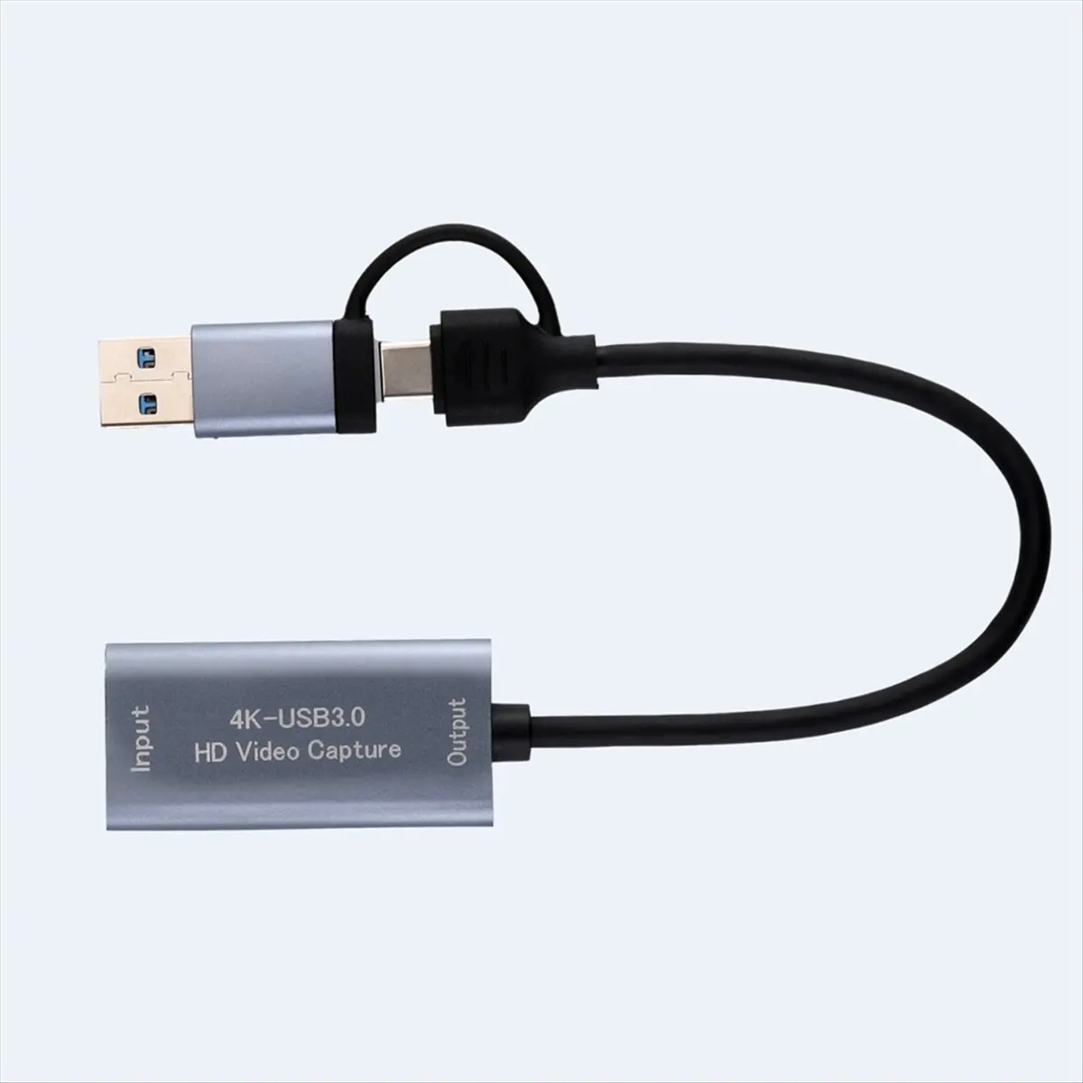 USB3.0 Video Capture Card 4K HDMI-Compatible to USB Type C Video Game Recorder Card for Gaming Live Streaming