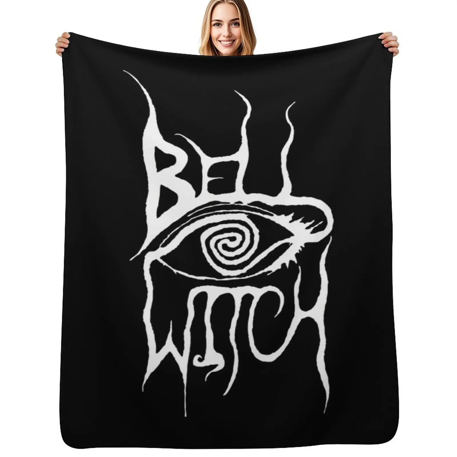 Aheupote Art Bell Witch Logo Essential T-Shirt Throw Blanket Sofa Quilt Decorative Beds Soft Plaid Soft Big Cute Blankets