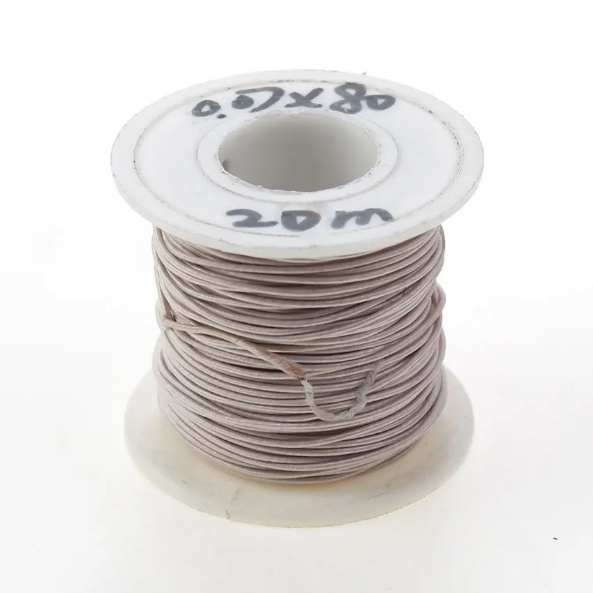Cltgxdd-خيوط Litz من البوليستر ، 0.1 × 80 شكلًا ، هوائي ، مبيع بسلك متر