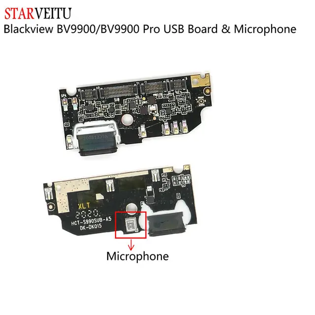 Dla Blackview BV9900 Pro BV9900E płyta USB złącze stacji dokującej ładowarka obwody mikrofon 5.84 "akcesoria do smartfonów