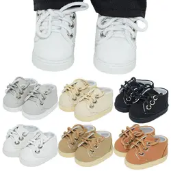 20cm Doll Shoes Clothes Accessories For 1/12 Dolls Casual Wear Shoes Fashion Sneakers DIY Doll Gift Toys Dolls Casual Wear Shoes
