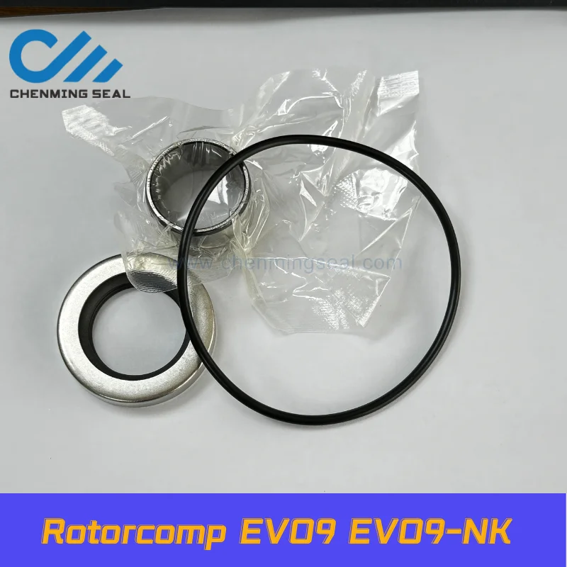 Rotorcomp EVO9 EVO9-NK Screw Compressor Air End Repair Kit Shaft Sealing Ring & Inner Ring & O-ring 3pcs A Kit Part No. 89013