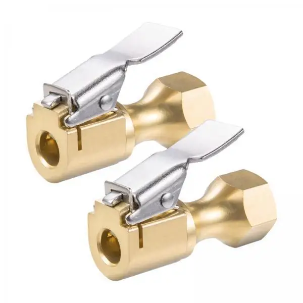 

Closed Locking Air Chuck Heavy Duty Brass Tyre Inflator Adapter Universal for Car Tire Inflation