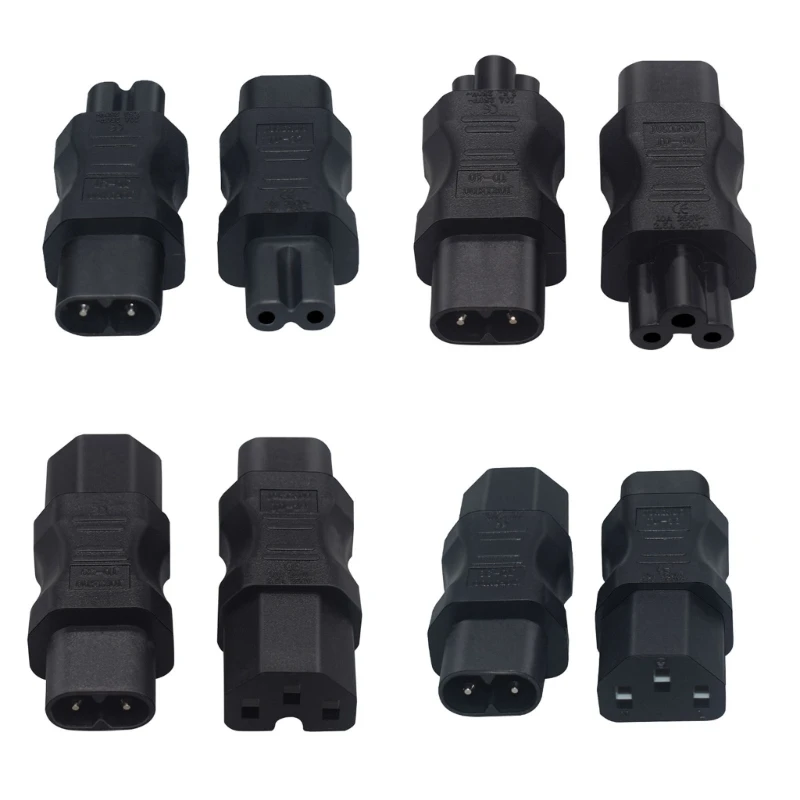 C7 to C8 Straight Adapter Male to Female Adapter C7 to C8 Adapter Cable Adapter C8 to C13/C8 to C15/C8 to C5 Compact- F19E