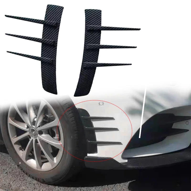 

Universal Motors Fender Decoration Car Anti-scratch Anti-collision Decoration Sticker ABS Car Simulation Outlet Side Sticker