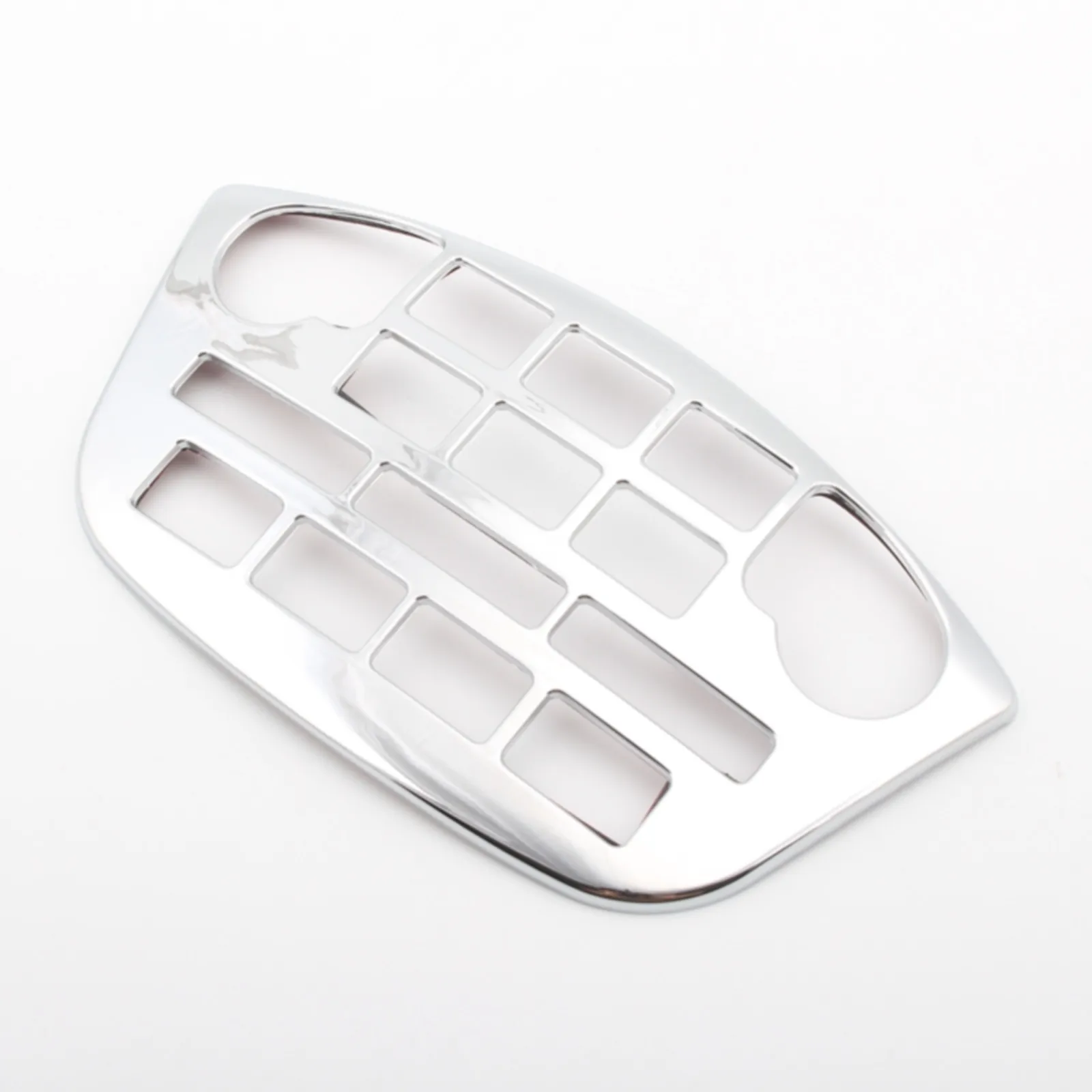 Para Honda Goldwing GL1800 2001-2010 marco Protector cromado accesorios de cubierta decorativa Panel de acento de Radio CD de motocicleta